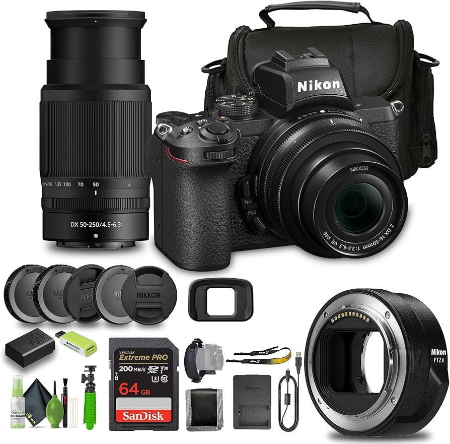 Amazon.com: Nikon Z50 Compact Lightweight Mirrorless Camera with