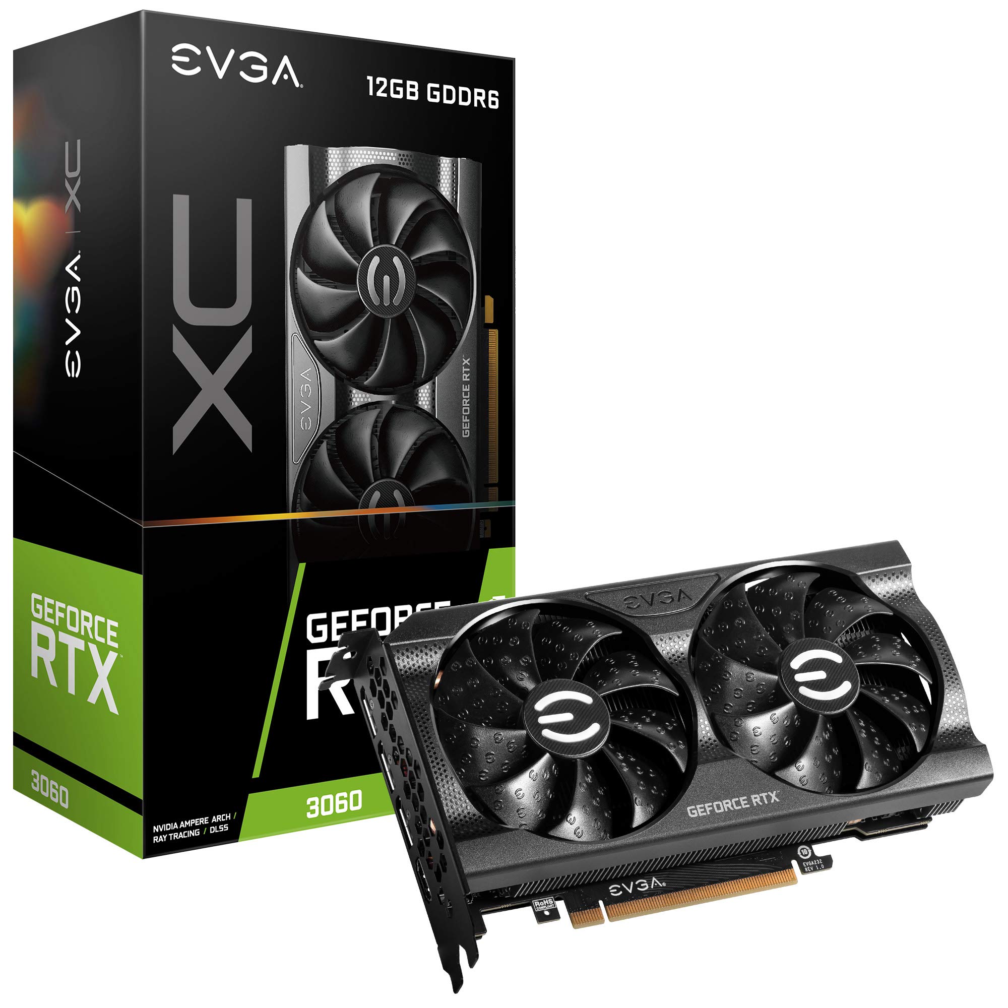 Amazon | EVGA GeForce RTX 3060 XC ゲーミング / 12G-P5-3657-KR