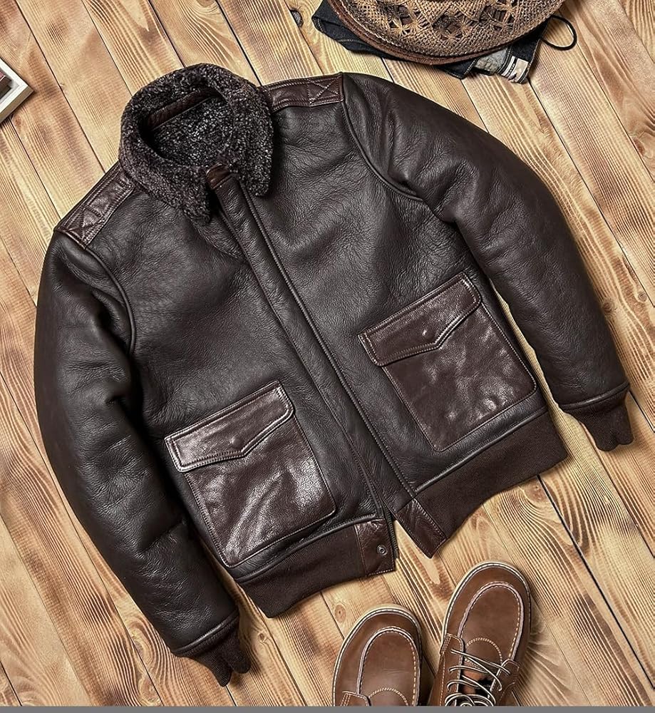 Amazon | [VIIBOY] ムートンジャケット ムートコート A-2タイプ