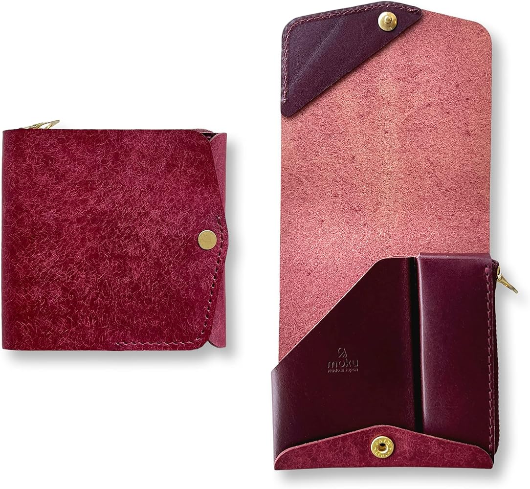 Amazon | [moku] 小さく薄い財布Saku ver.2(pueblo-mosto) ユニ