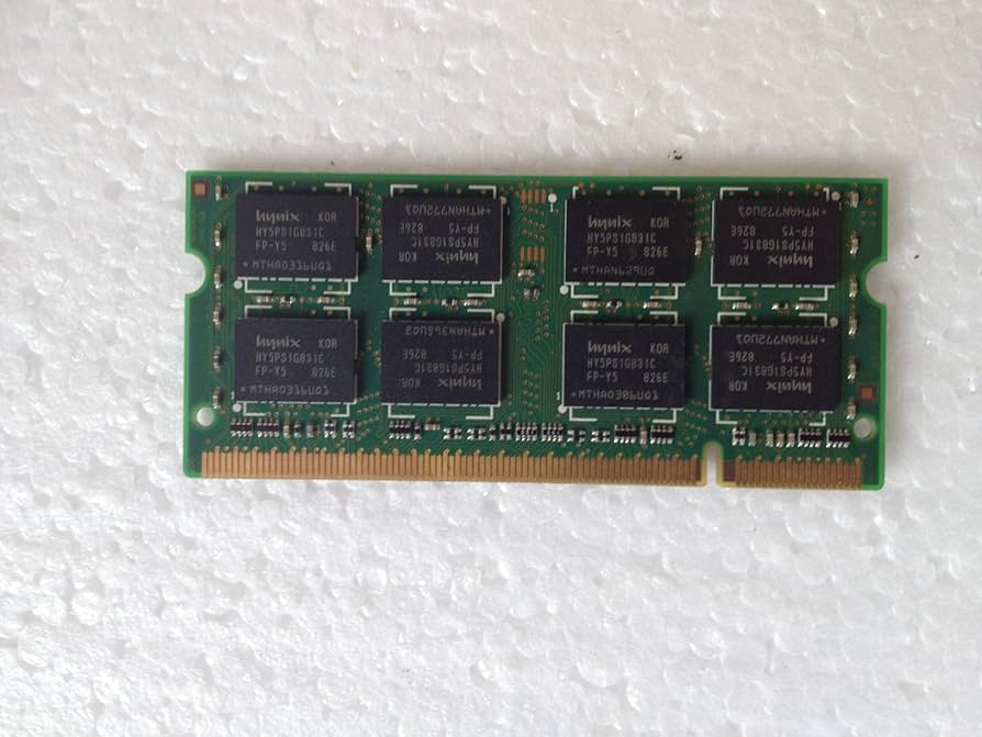 PC25300S-555-12 HYNIX 512MB DDR2 667MHZ PC2-5300S 200PINS SODIMM