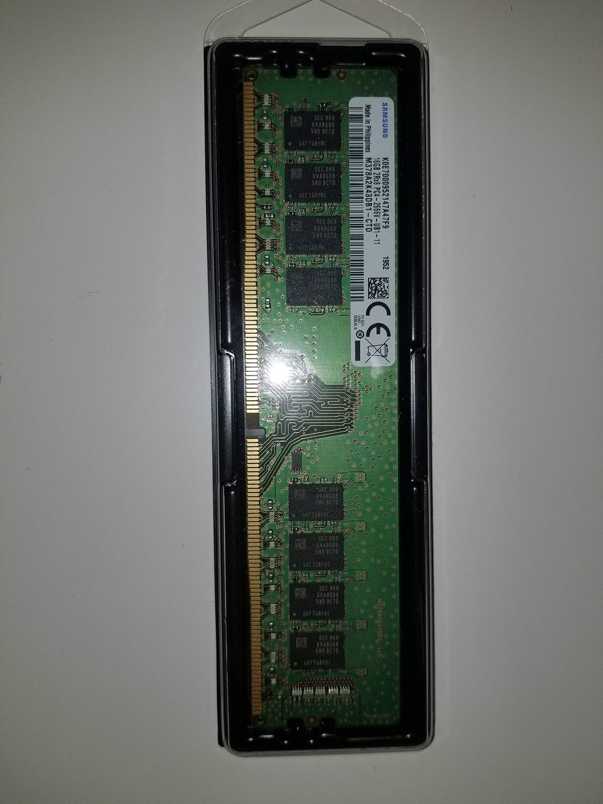 SAMSUNG 16GB DDR4 PC4-21300 2666MHz 288 PIN UDIMM 1.2V CL 19