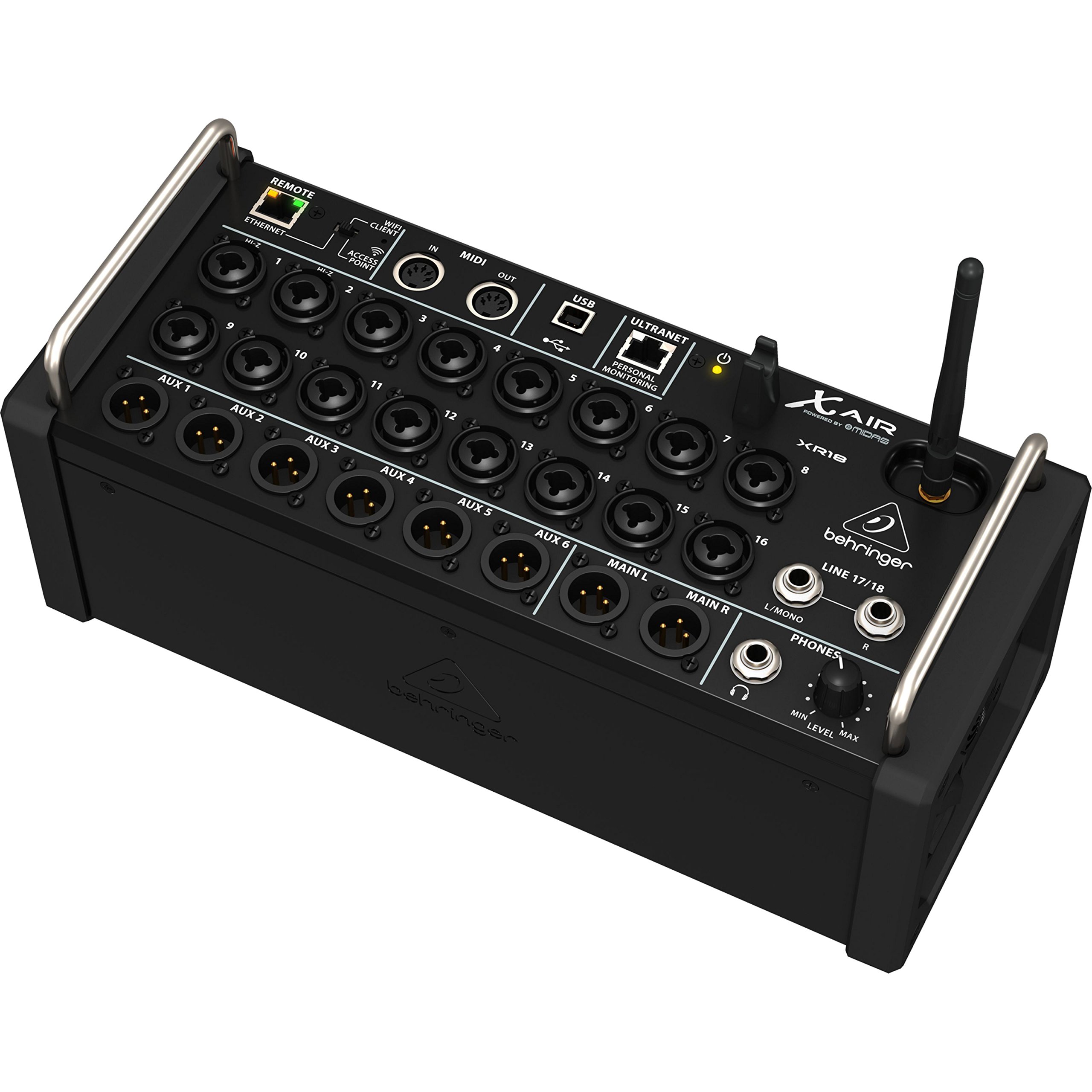 Amazon | Behringer デジタルミキサー 18チャンネル MIDASマイク