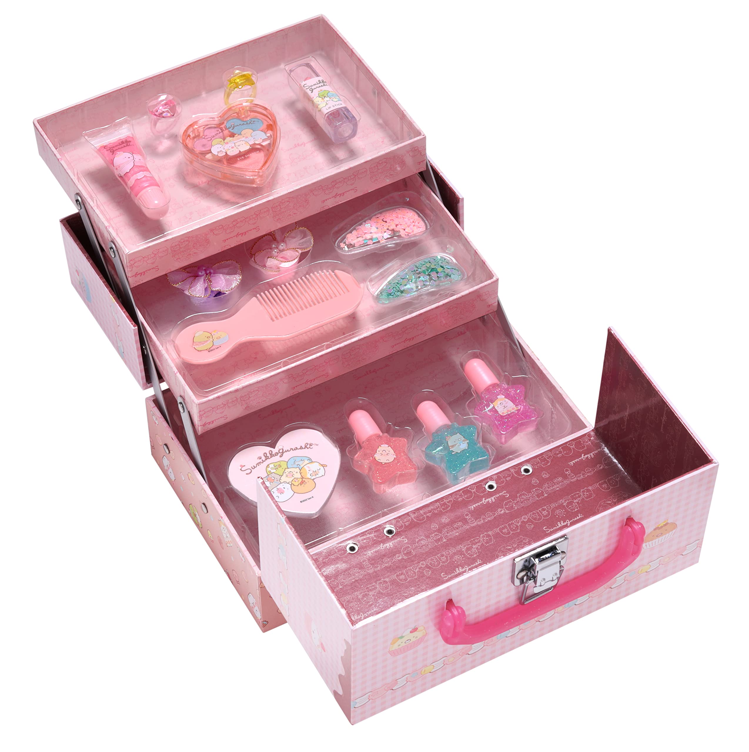 Amazon | レイス すみっコぐらし バニティメイクボックス ピンク
