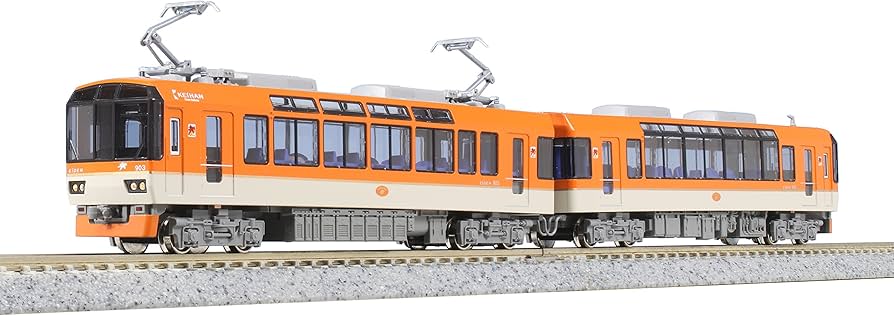 Amazon | KATO Nゲージ 叡山電鉄900系 きらら オレンジ 10-1472 鉄道
