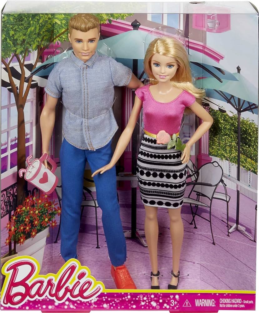 Amazon.co.jp: バービー(Barbie) バービーとケン セット【着せ替え人形