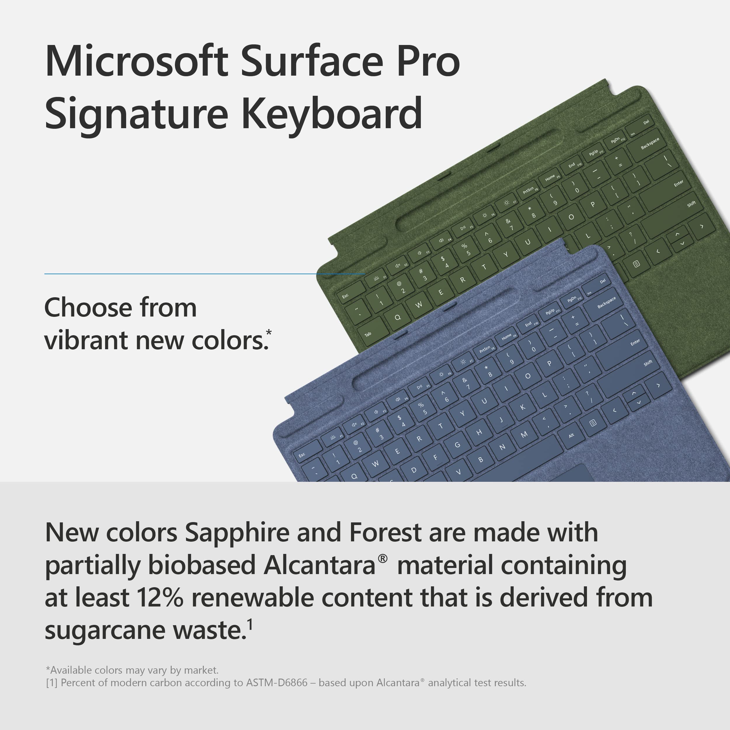 Amazon.com: Microsoft Surface Pro Signature Keyboard, Backlit Keys