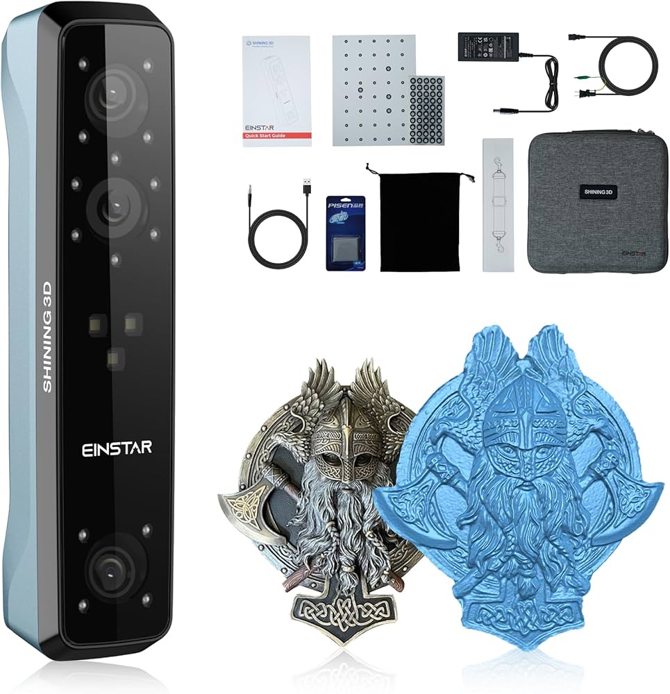 Amazon.co.jp: SHINING 3D Einstar 3Dスキャナー ハンディ3Dスキャナ