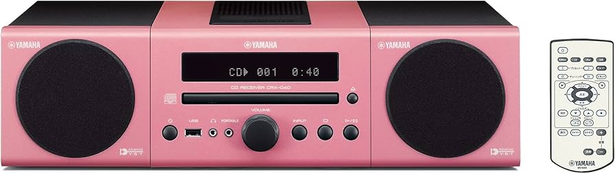 Amazon.co.jp: YAMAHA マイクロコンポーネントシステム (ピンク) MCR