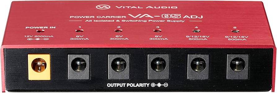 Amazon.co.jp: Vital Audio POWER CARRIER VA-05 ADJ Effect Pedal