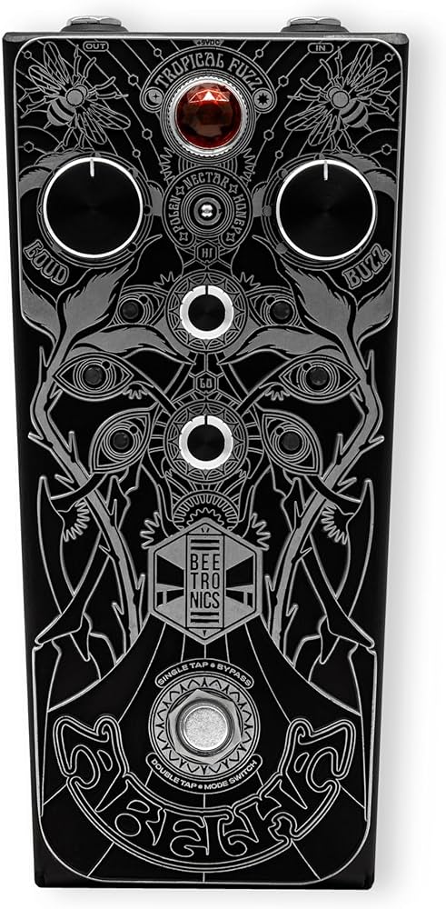 Amazon.com: Beetronics Abelha Tropical Fuzz Guitar Pedal