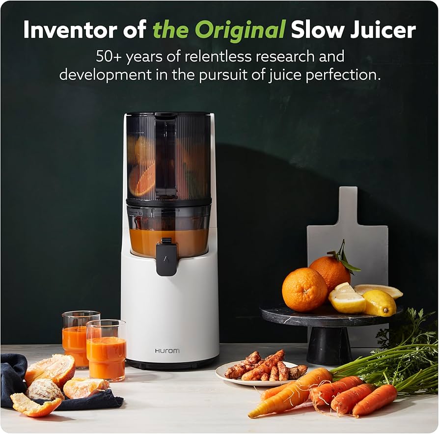 Amazon.com: Hurom H200 Renewed Easy Clean Slow Juicer, White