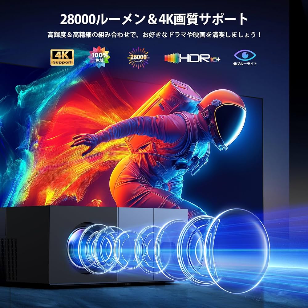 Amazon.co.jp: 【令和6年11月 高輝度＆低騒音＆100