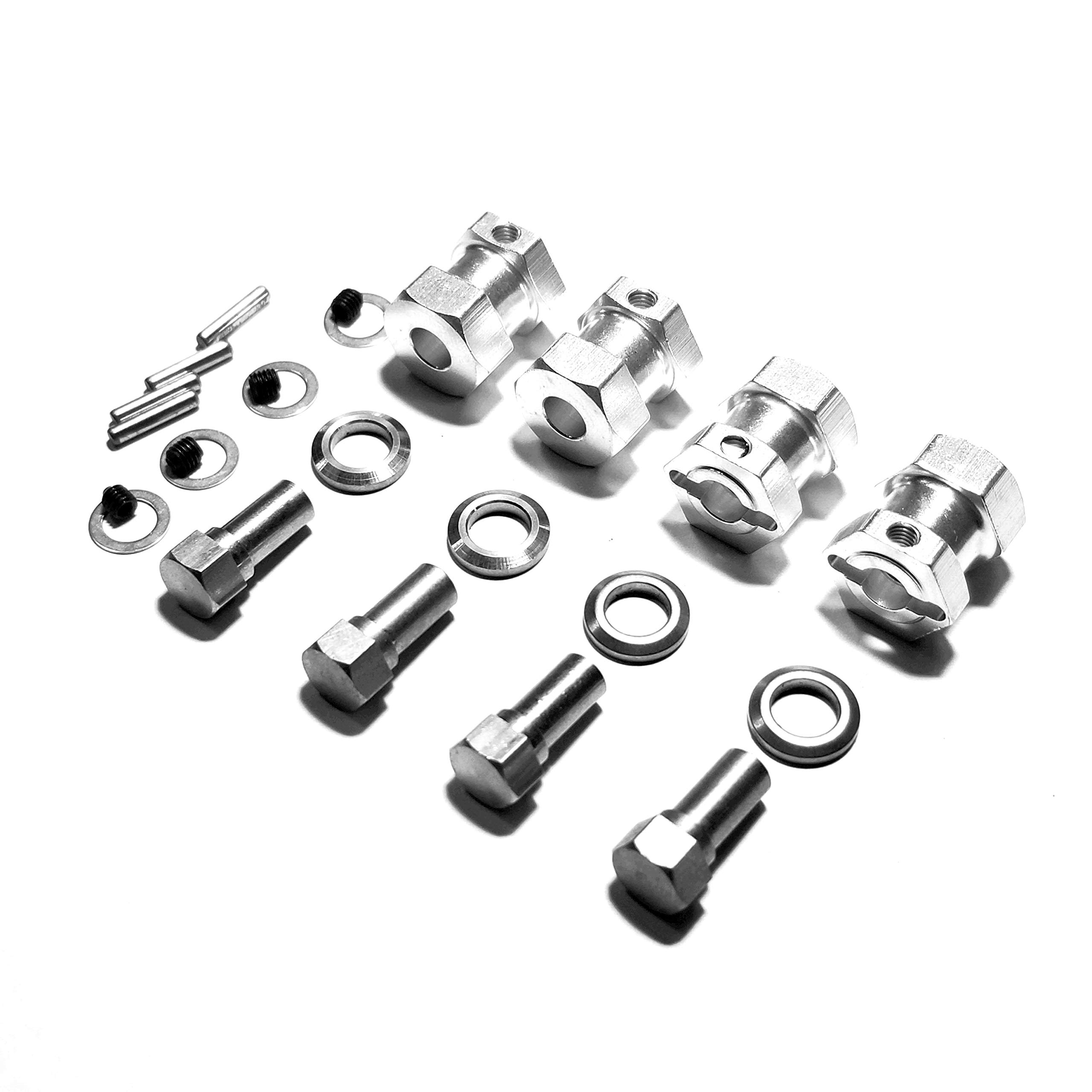 Amazon | King Fly OPパーツ アルミ六角形12mmアダプター/ロックハブ