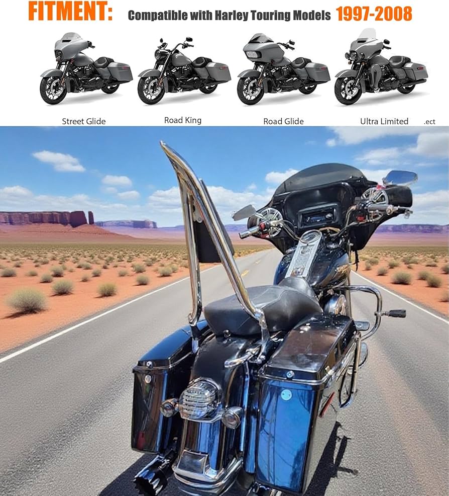 Amazon | 26インチ クロム シーシーバー 助手席用バックレスト