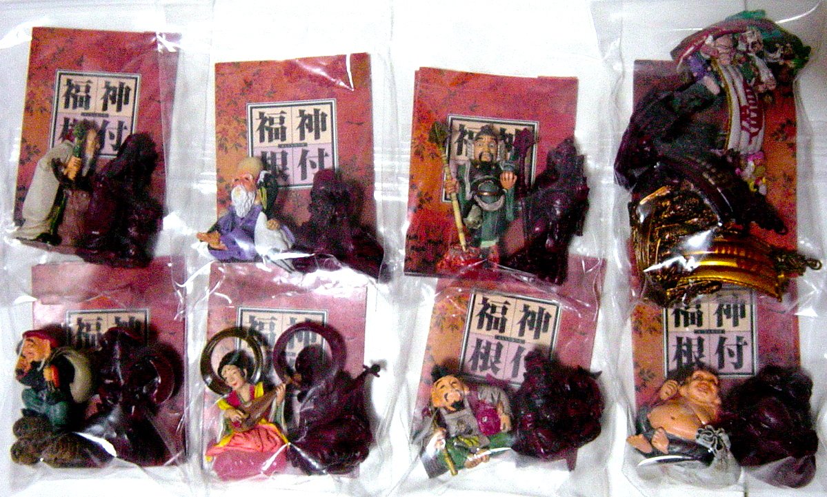 Amazon.co.jp: 海洋堂 福神根付 全16種＋シークレット1種 : DIY・工具