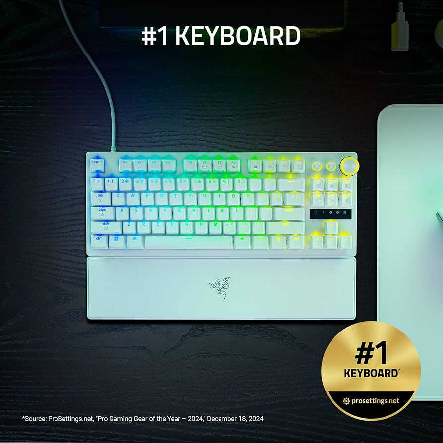 Amazon.com: Razer Huntsman V3 Pro TKL 8KHz Esports Gaming Keyboard