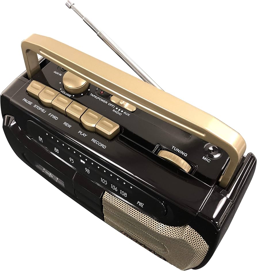 Amazon | Studebaker SB2127BG Portable Cassette Recorder and Player