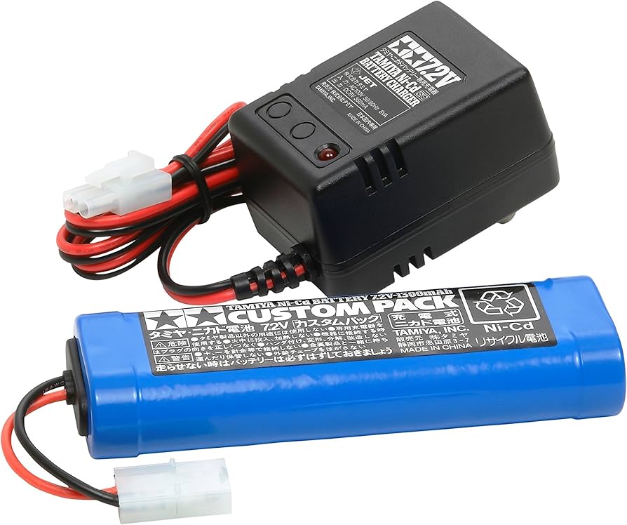 Amazon | タミヤ(TAMIYA) 7.2Vカスタムパックと充電器セット 55087