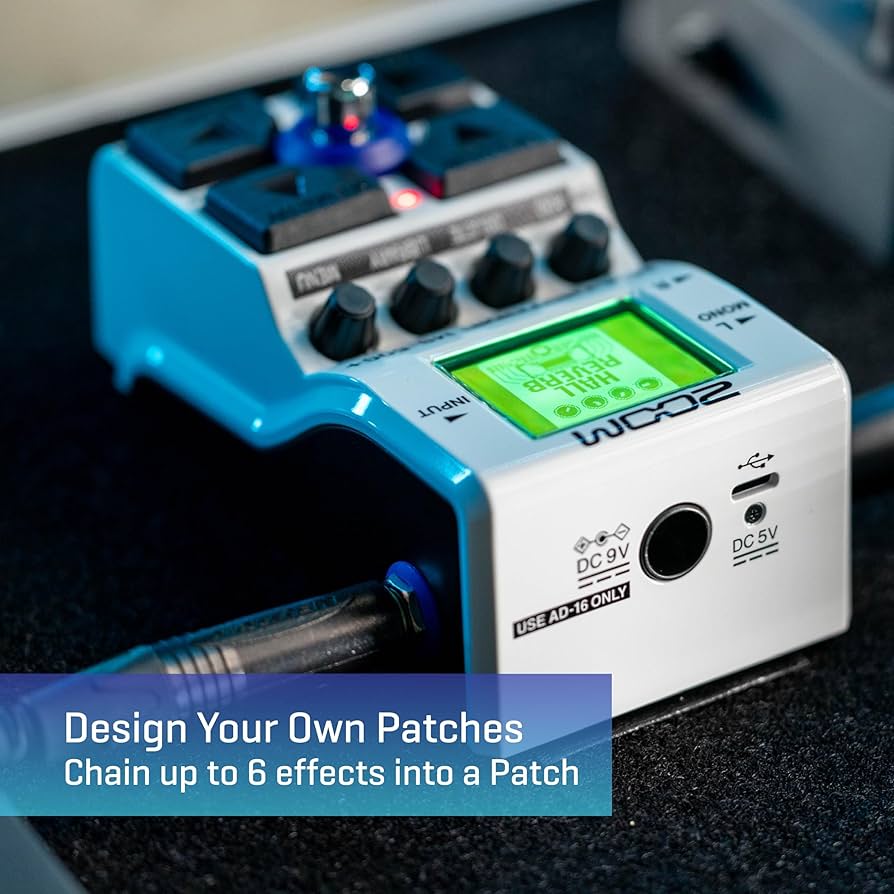 Amazon.com: Zoom MS-50G+ MultiStomp Guitar Effects Pedal, Single