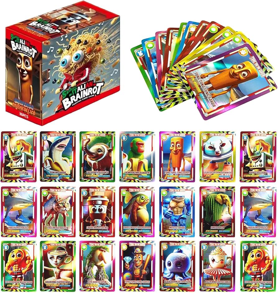 Amazon.co.jp: イタリアンブレインロット カードゲーム Italian