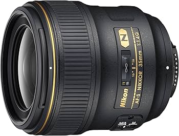 Amazon.com : Nikon AF FX NIKKOR 35mm f/1.4G Fixed Focal Length