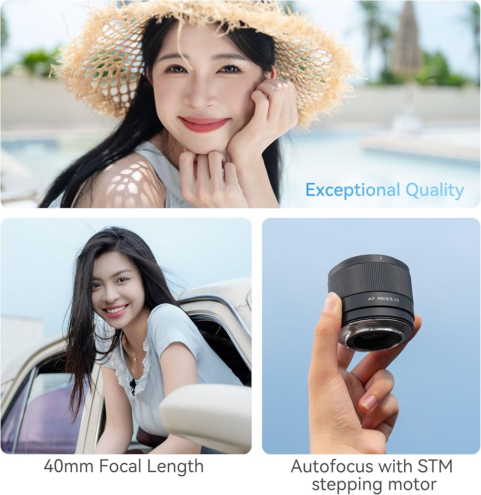 Amazon.co.jp: Viltrox 40mm F2.5 AF Eマウントカメラ用 フルフレーム