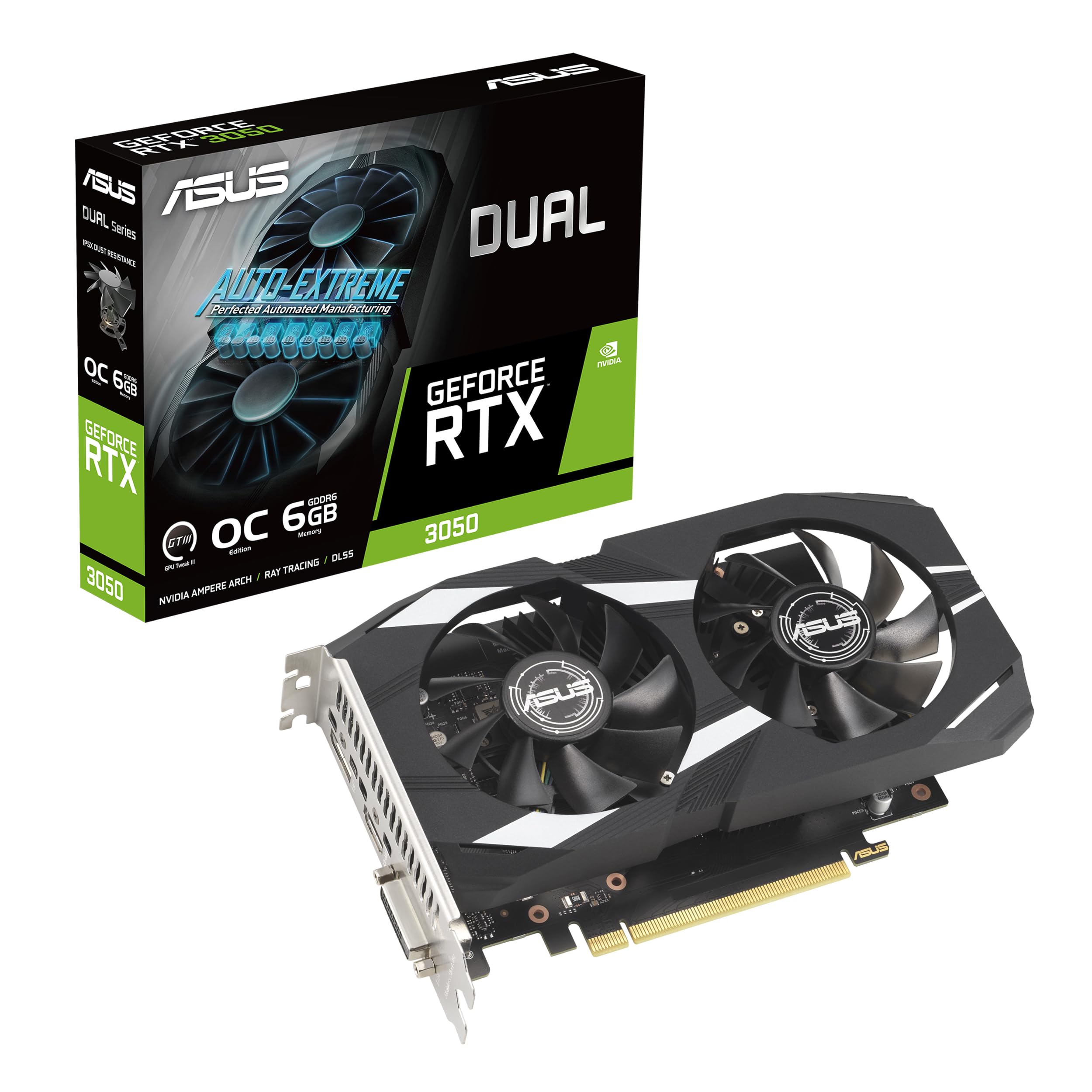 Amazon | ASUS Dual NVIDIA GeForce RTX 3050 6GB OCエディション