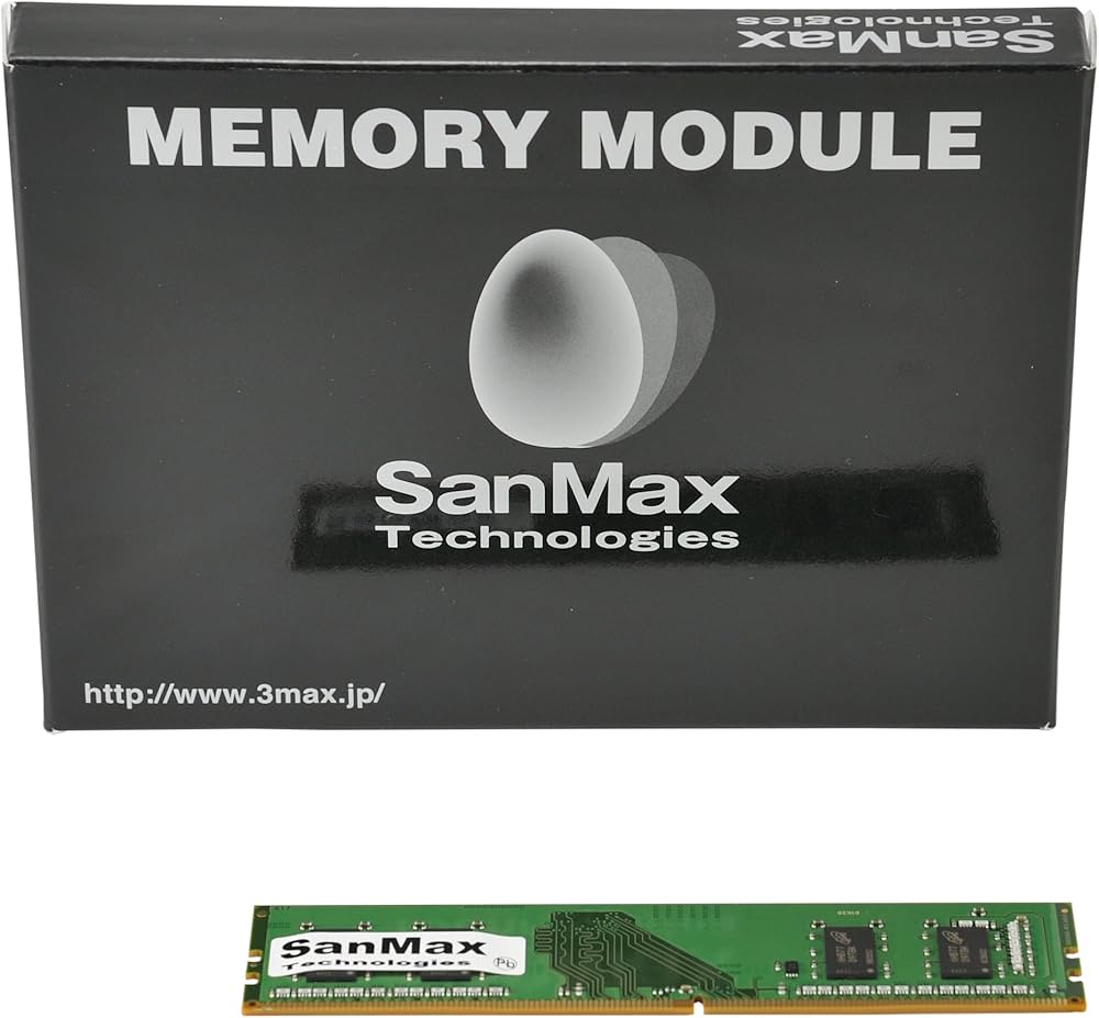Amazon | サンマックス SanMax デスクトップ用メモリ 288pin DDR4-2400