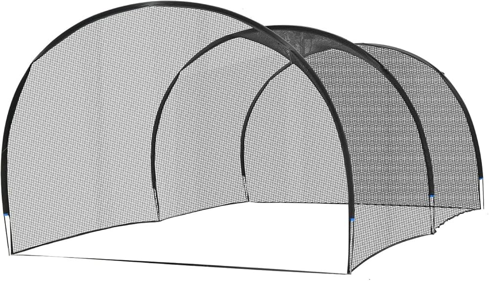 Amazon | バッティング ゲージ 大型にバッティングティー付き 野球