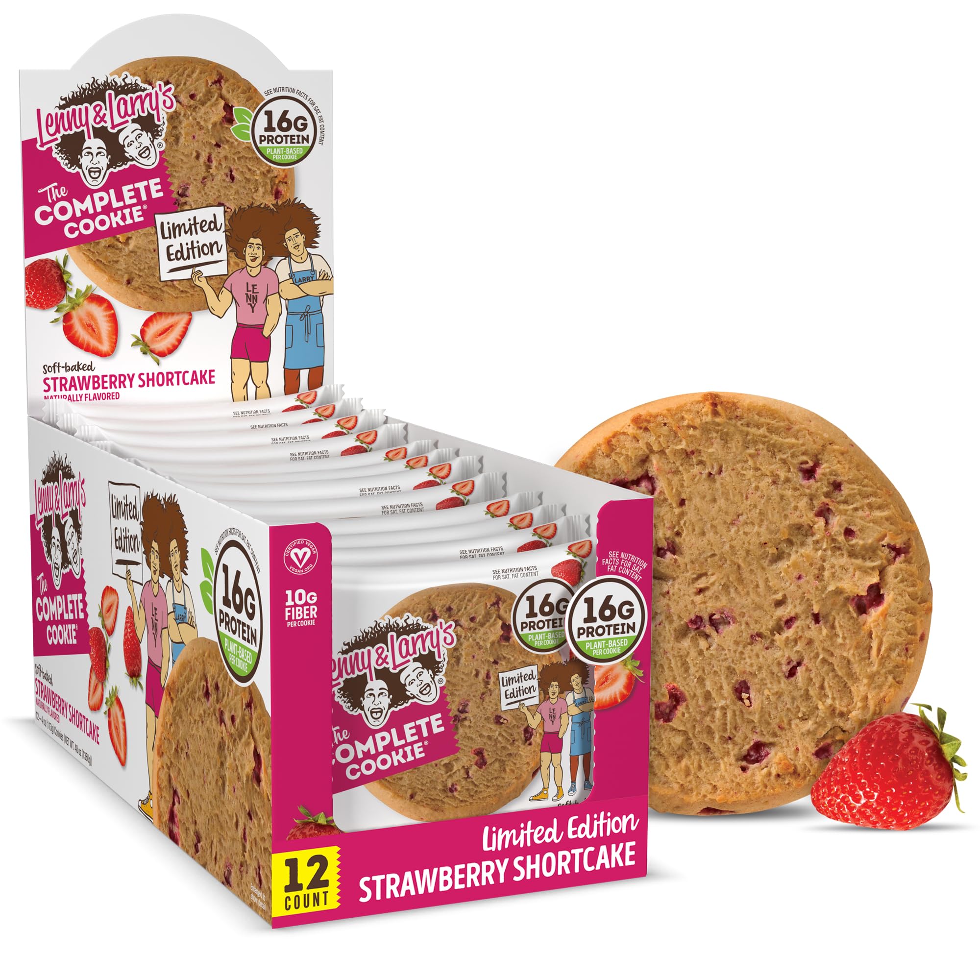 Amazon.com : Lenny & Larry's Complete Protein Cookie, [Strawberry