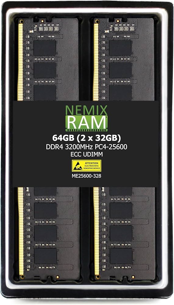 Amazon.co.jp: NEMIX RAM NEMIX RAM 64GB 2x32GB DDR4-3200 PC4-25600