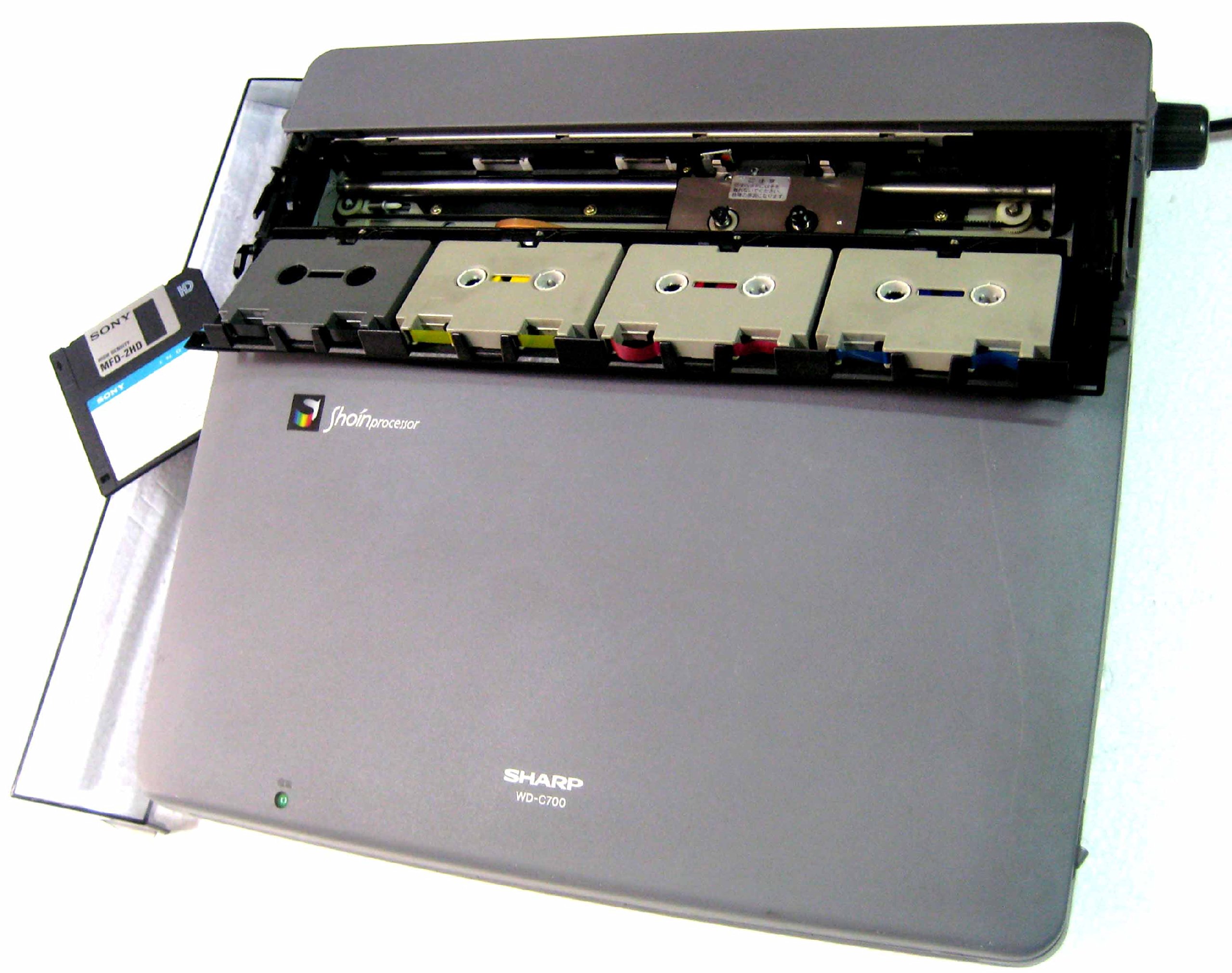 Amazon | ワープロ シャープ 書院 WD-C700 | コピー機アクセサリ