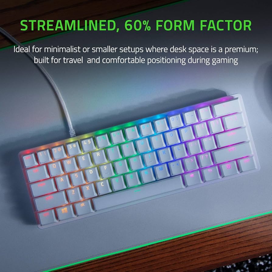 Amazon.com: Razer Huntsman Mini 60% Gaming Keyboard + PBT Keycap +