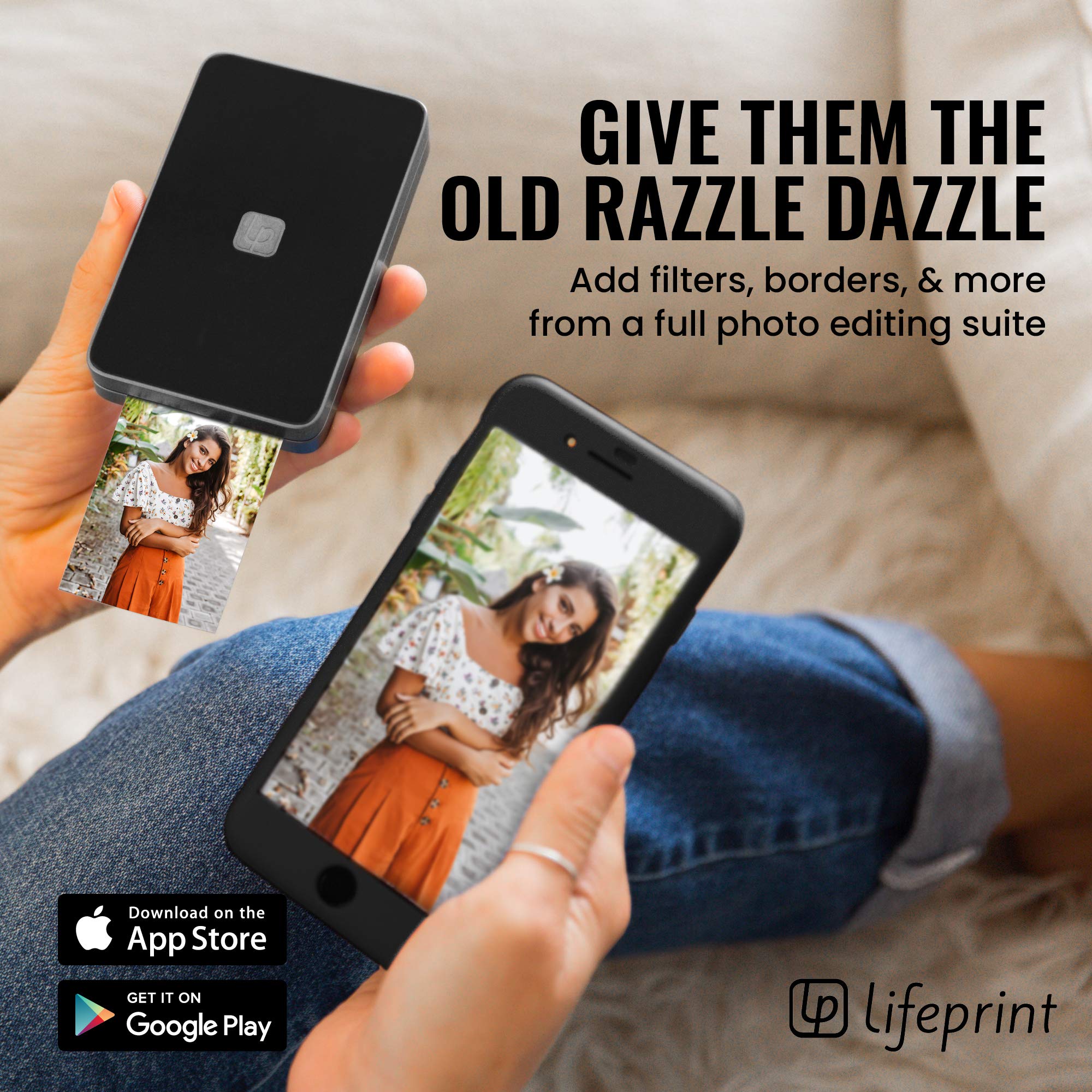 Amazon.com : Lifeprint 2x3 Portable Photo and Video Printer for