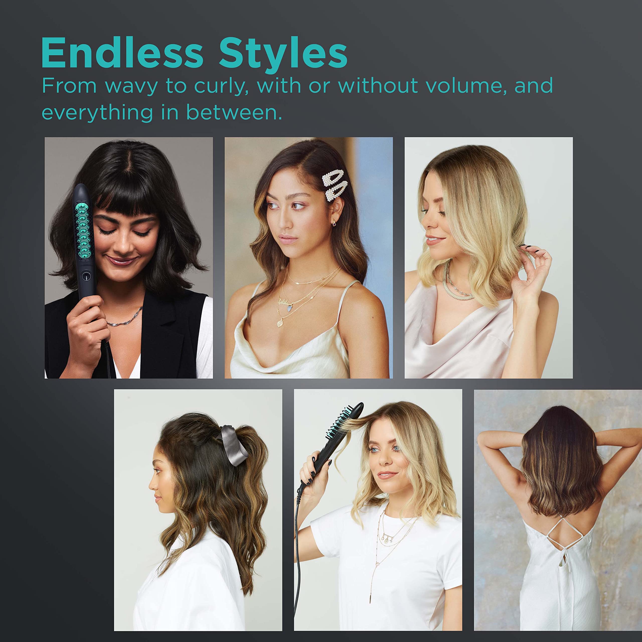 Amazon.com : DAFNI X Conair Muse, Smoothing & Styling Hot Brush