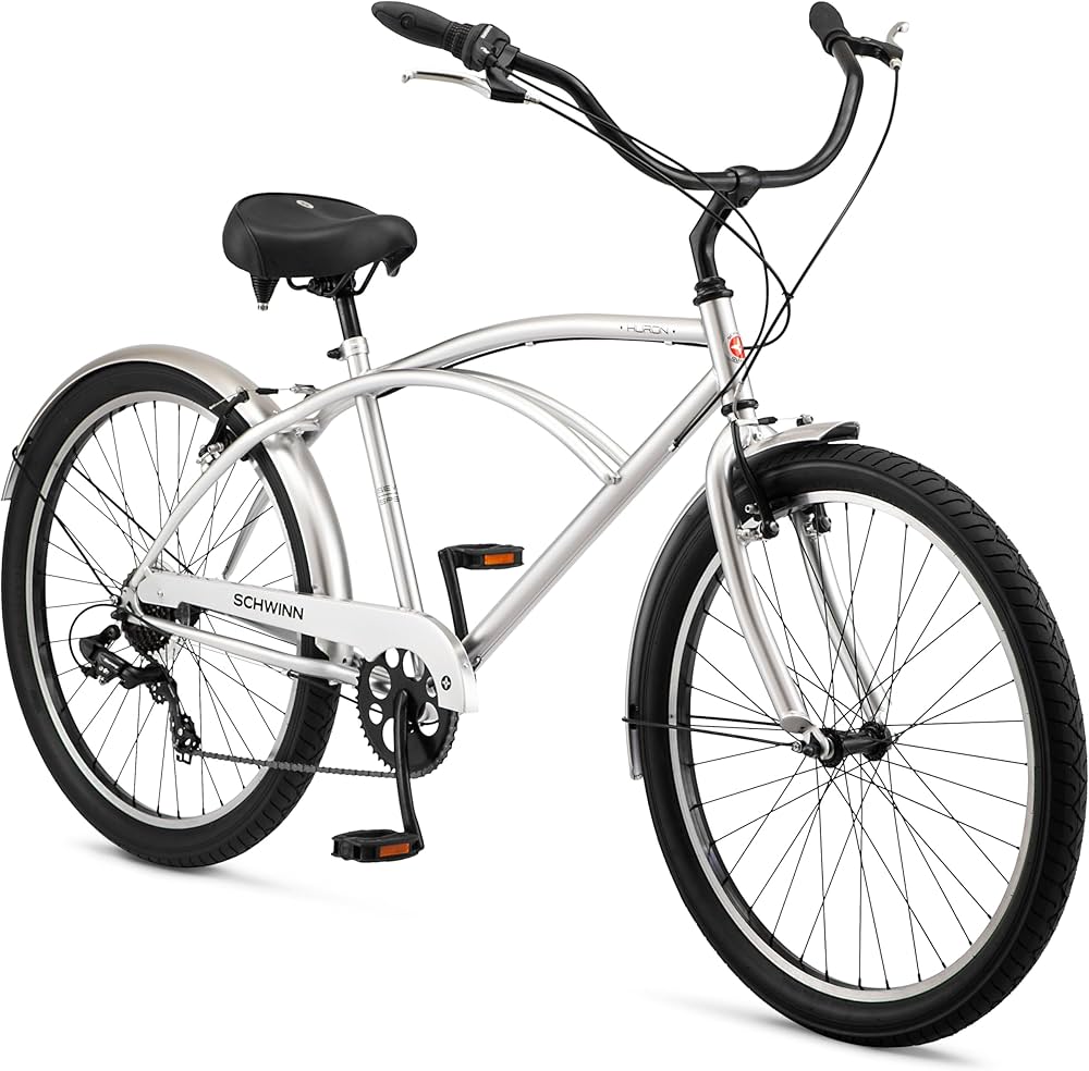 Amazon | Schwinn Huron 7 クルーザーバイク 26インチバイク 男女兼用