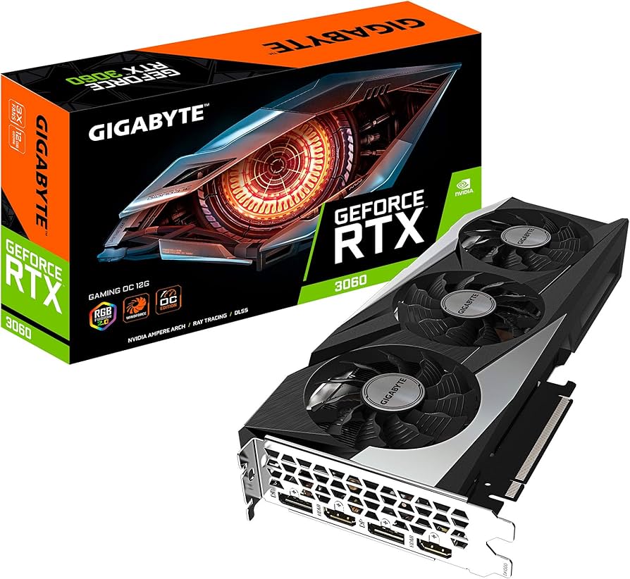 Amazon.com: Gigabyte GeForce RTX 3060 Gaming OC 12G Graphics Card