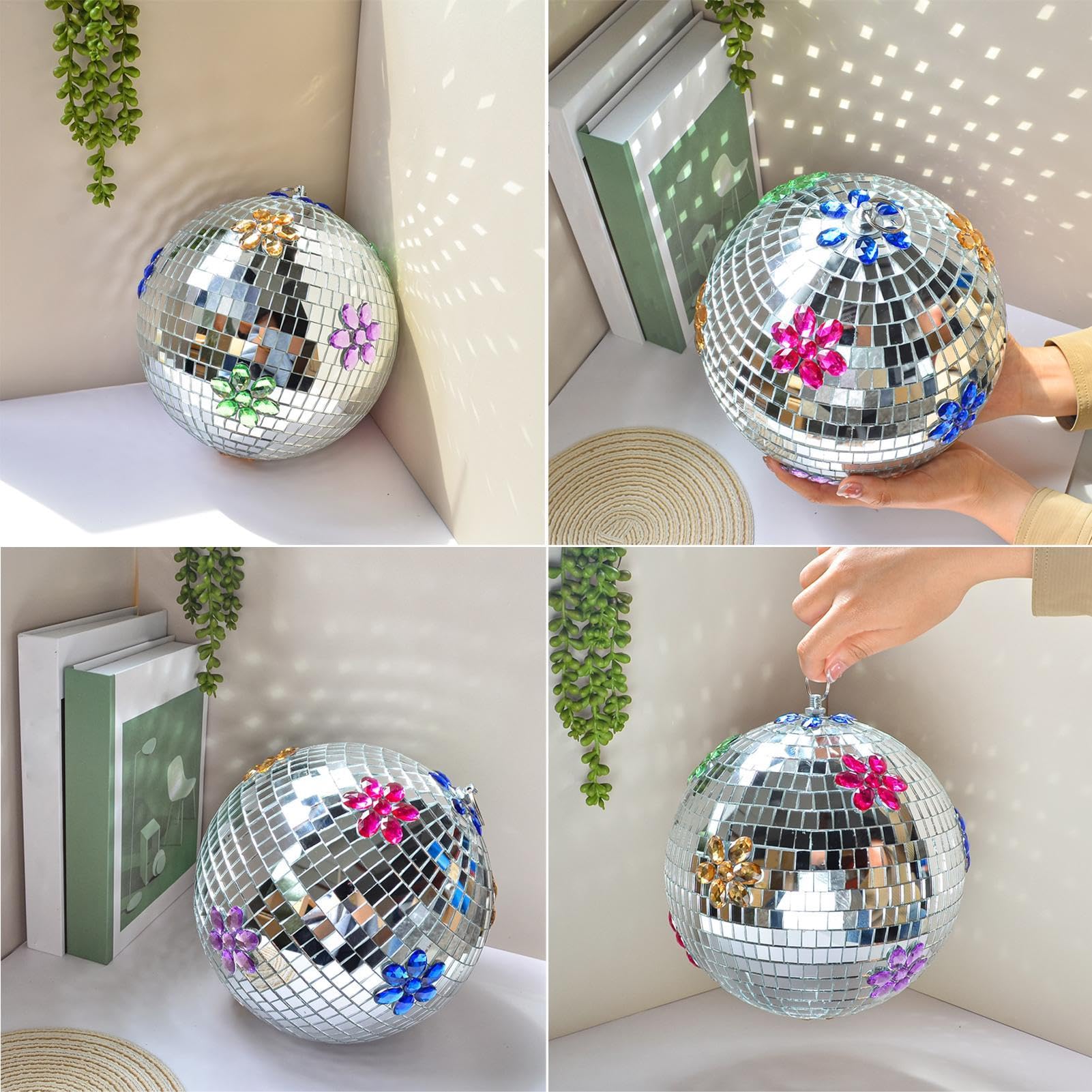 Amazon.co.jp: 大型ミラーボール、ミラーボール | ミラーミラーボール8