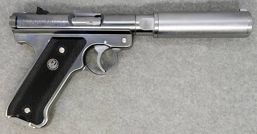 Amazon | マルシン MK1 アサシンズ サイレンサーモデル シルバーABS 18