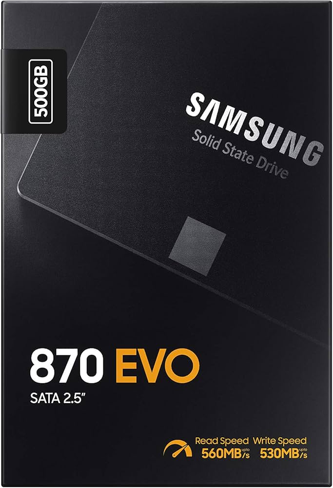 Amazon | Samsung (サムスン) 870 EVO 500GB SATA 2.5インチ 内蔵型