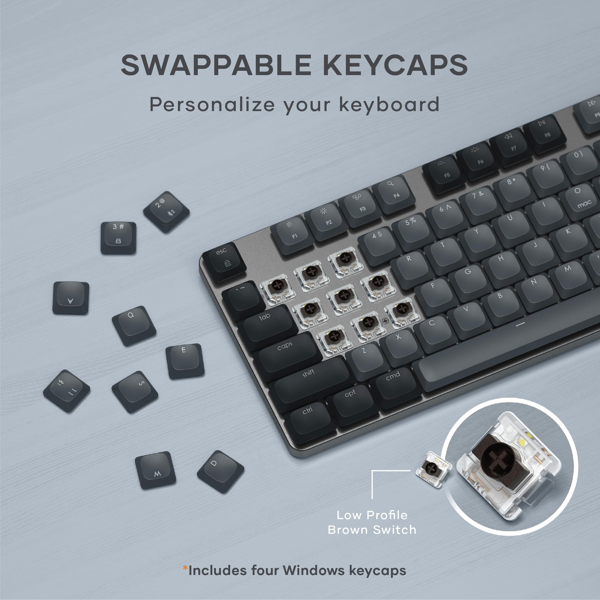 Amazon.com: Satechi SM3 Mechanical Keyboard for Mac and Windows