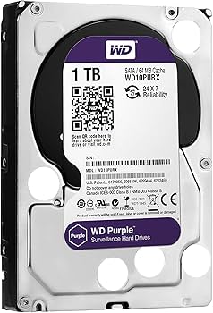 Amazon | WD HDD 内蔵ハードディスク 3.5インチ 1TB WD Purple 監視
