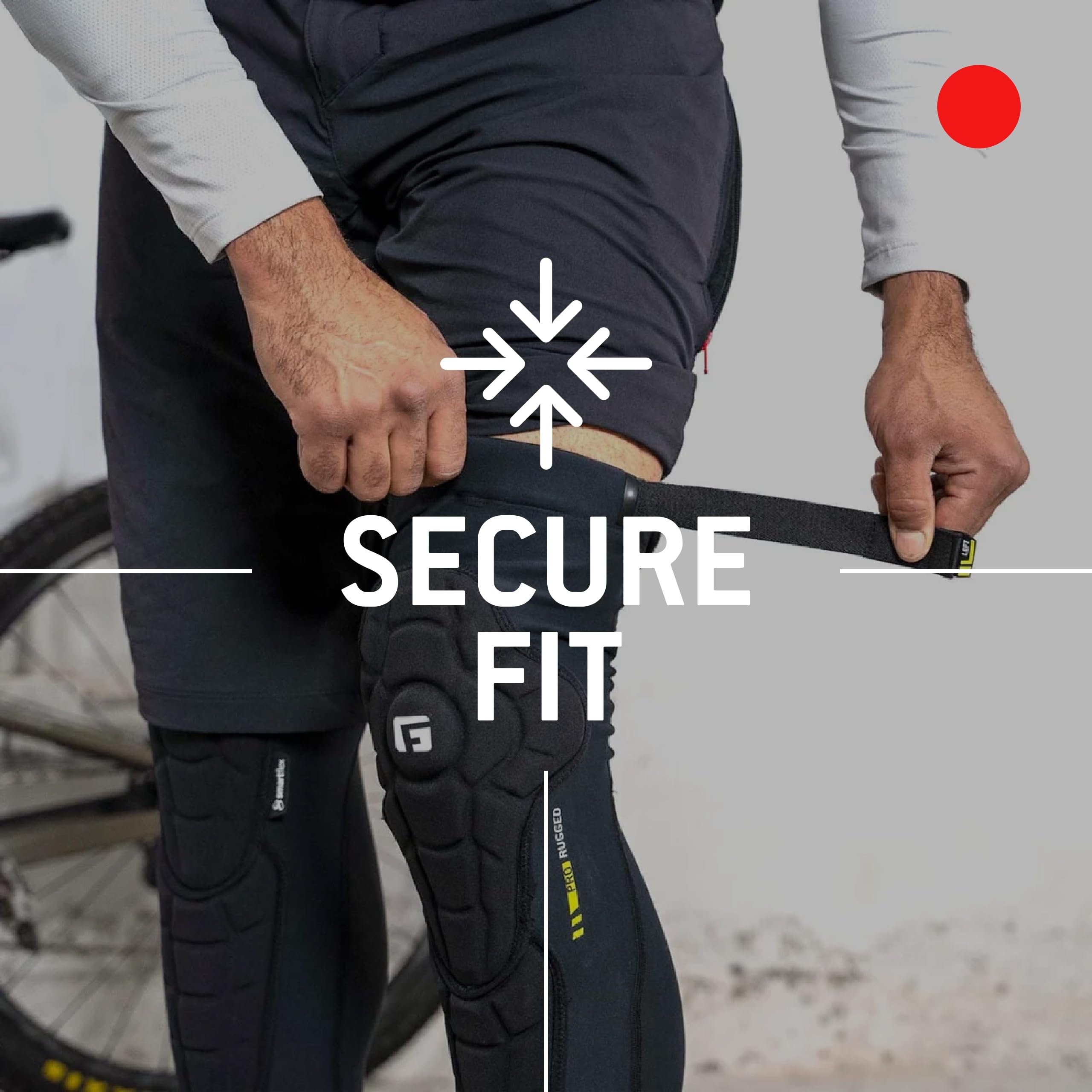 Amazon.com : G-Form Pro-Rugged 2 Knee-Shin Guard - Comfortable