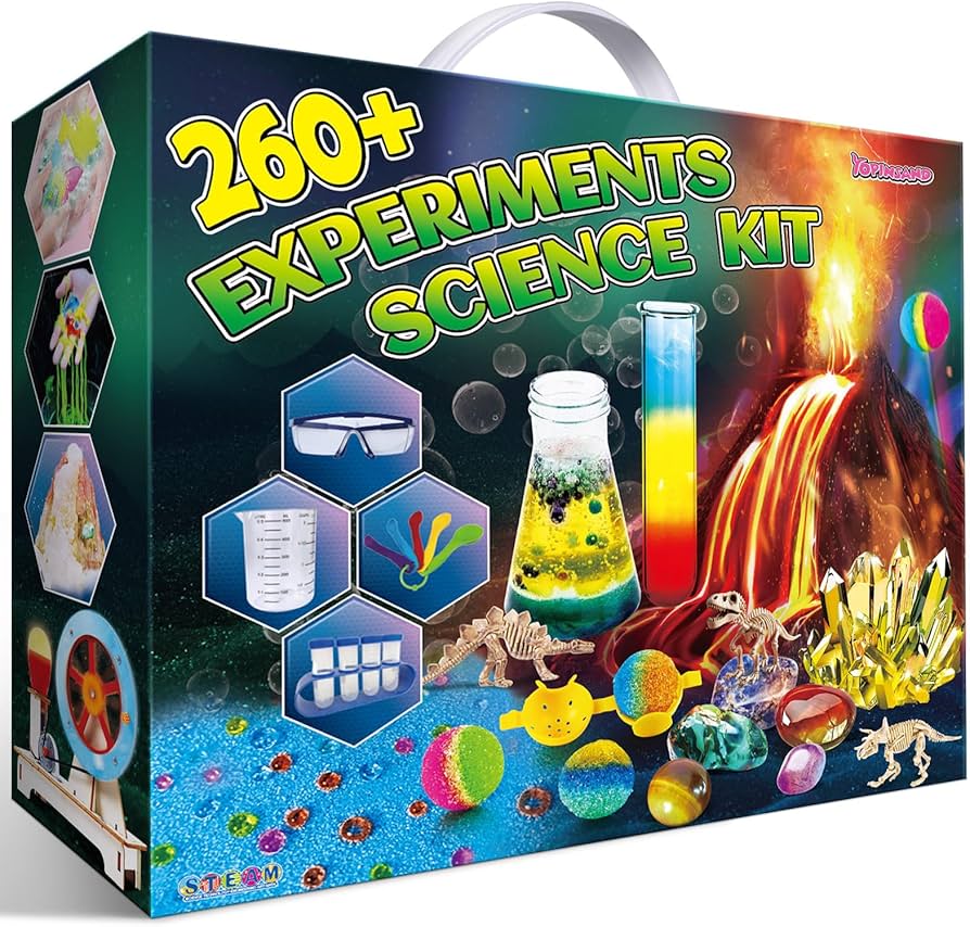 Amazon.com: YOPINSAND 260 Experiments Science Kits for Kids