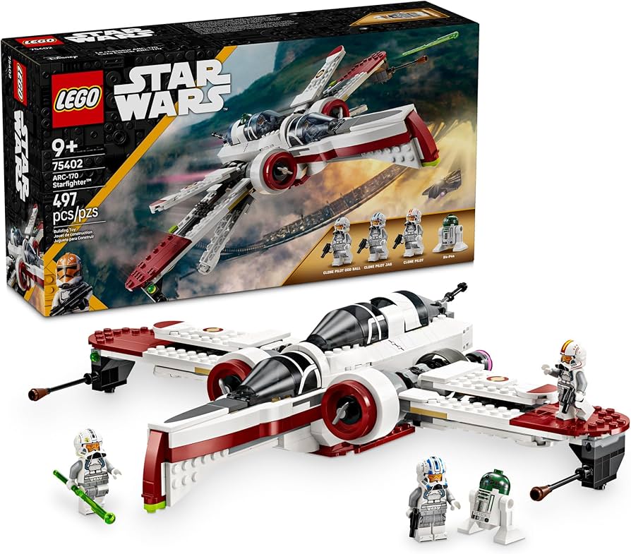 LEGO Star Wars: Revenge of The Sith ARC-170 Starfighter Spaceship