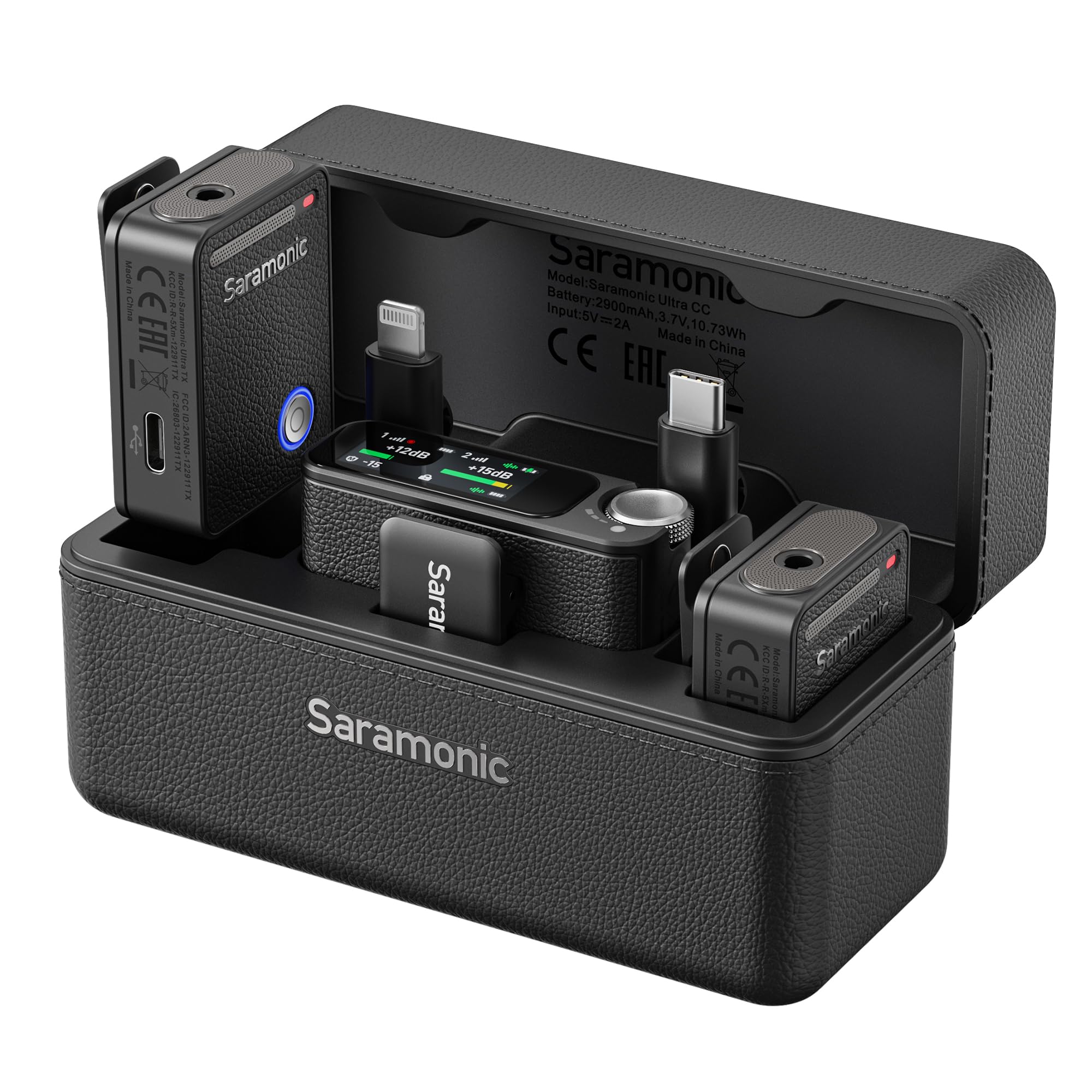 Amazon.co.jp: Saramonic Ultra 03 ワイヤレスマイク無線 ラベリ