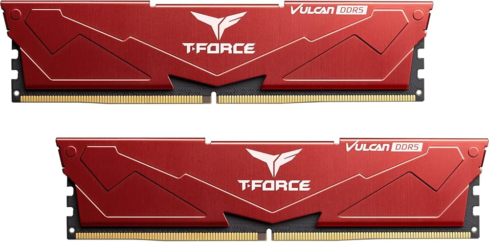 Amazon | Team DDR5 5600Mhz PC5-44800 16GBx2枚（32GBkit）Red Vulcan