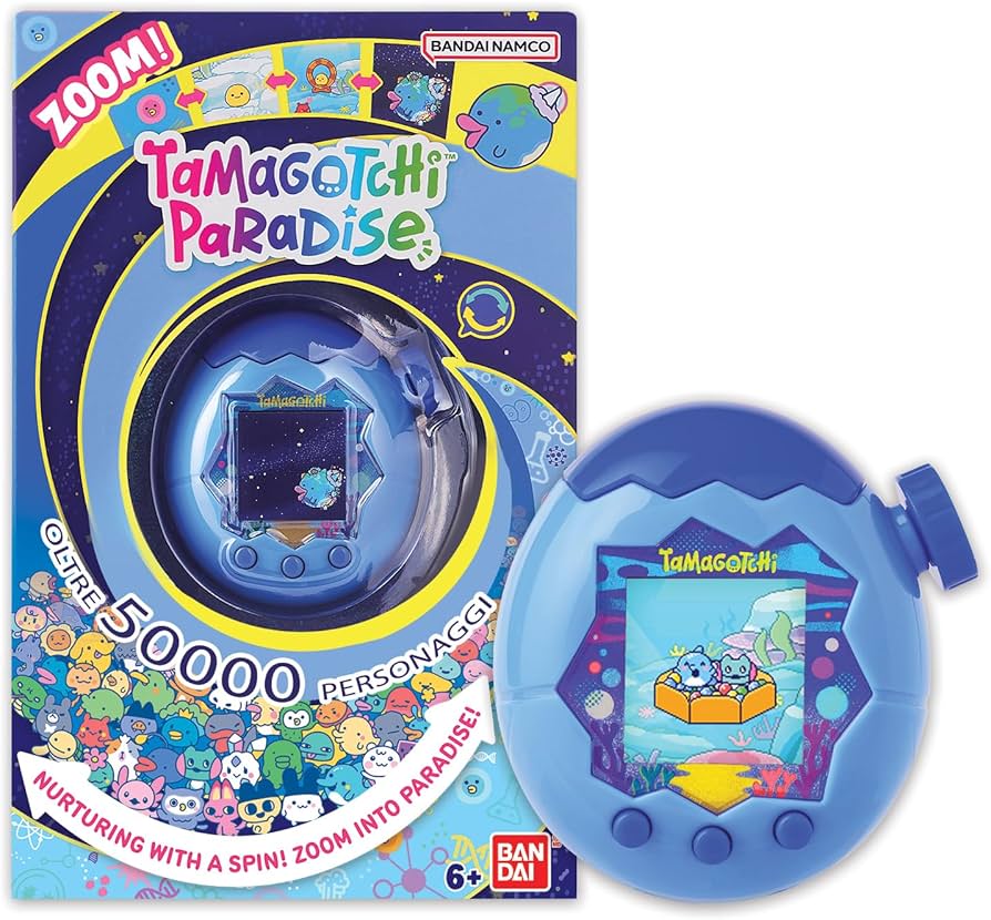 Bandai - Tamagotchi Paradise Water - Virtual Pet to Wind Up