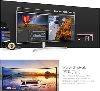 Amazon.co.jp: LG ウルトラワイド 38インチ 21:9 モニター 38WK95C